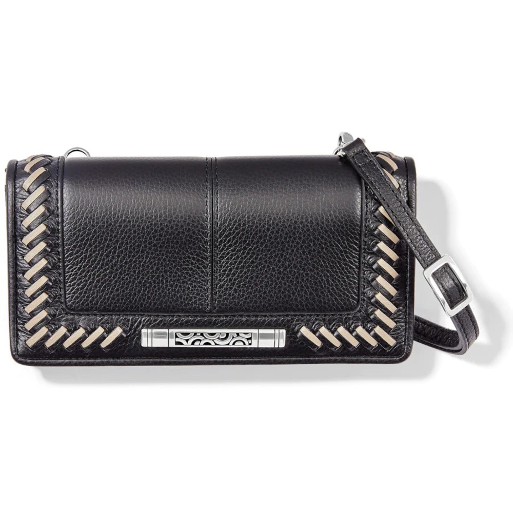 Brighton Bellaire Rockmore Wallet Black New